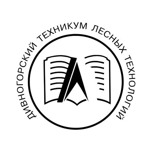 Логотип: Дивногорский техникум лесных технологий