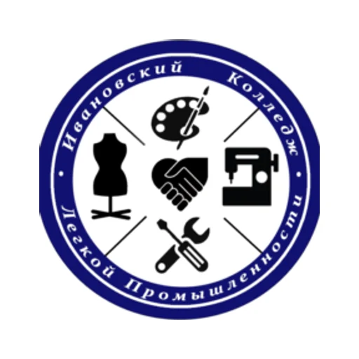 Логотип: Ивановский колледж легкой промышленности