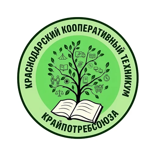 Логотип: Краснодарский кооперативный техникум крайпотребсоюза