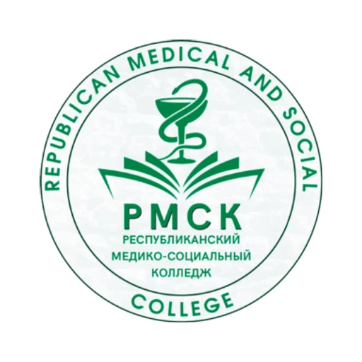Логотип: Республиканский медико-социальный колледж