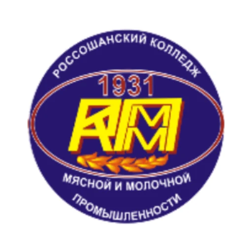 Логотип: Россошанский колледж мясной и молочной промышленности