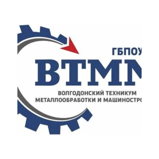 Логотип: Волгодонский техникум металлообработки и машиностроения